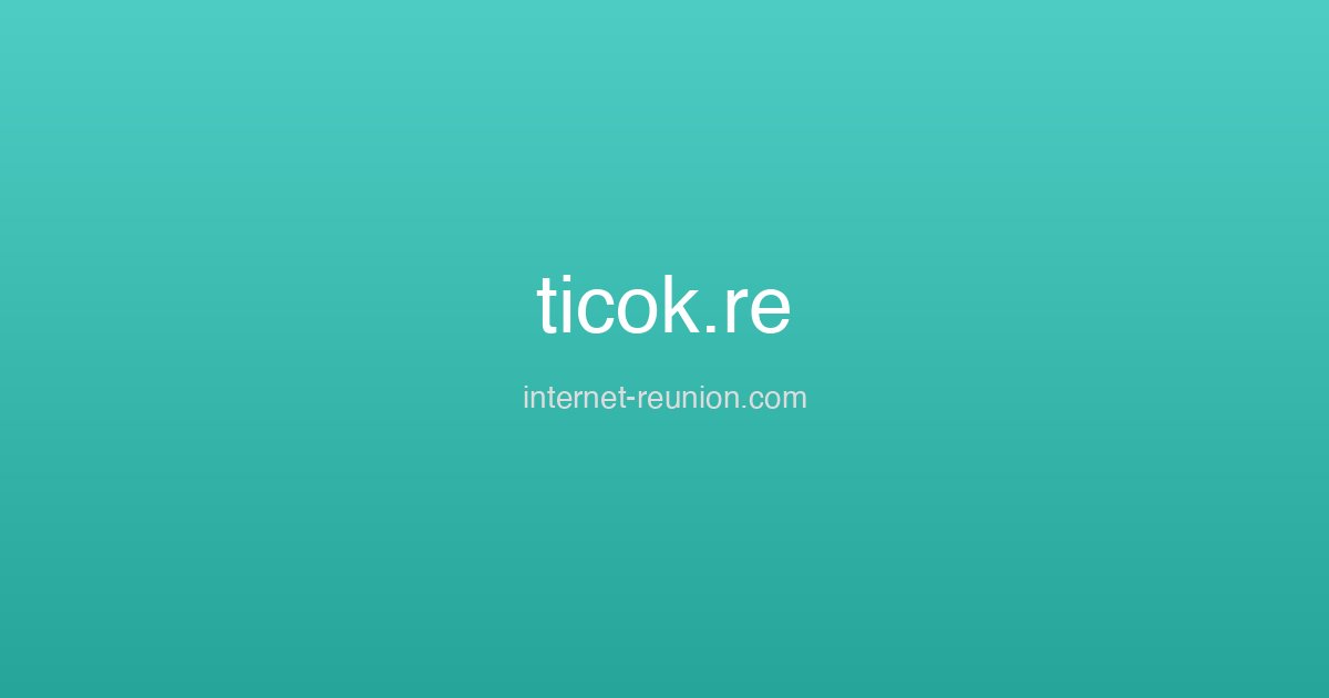 ticok.re : La plateforme éducative péi pour vos enfants