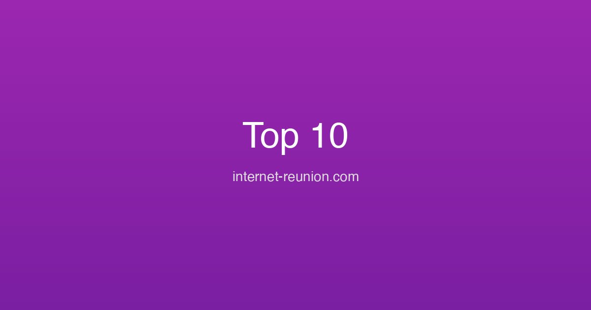 Top 10 Sites Web Réunionnais à Découvrir en 2026